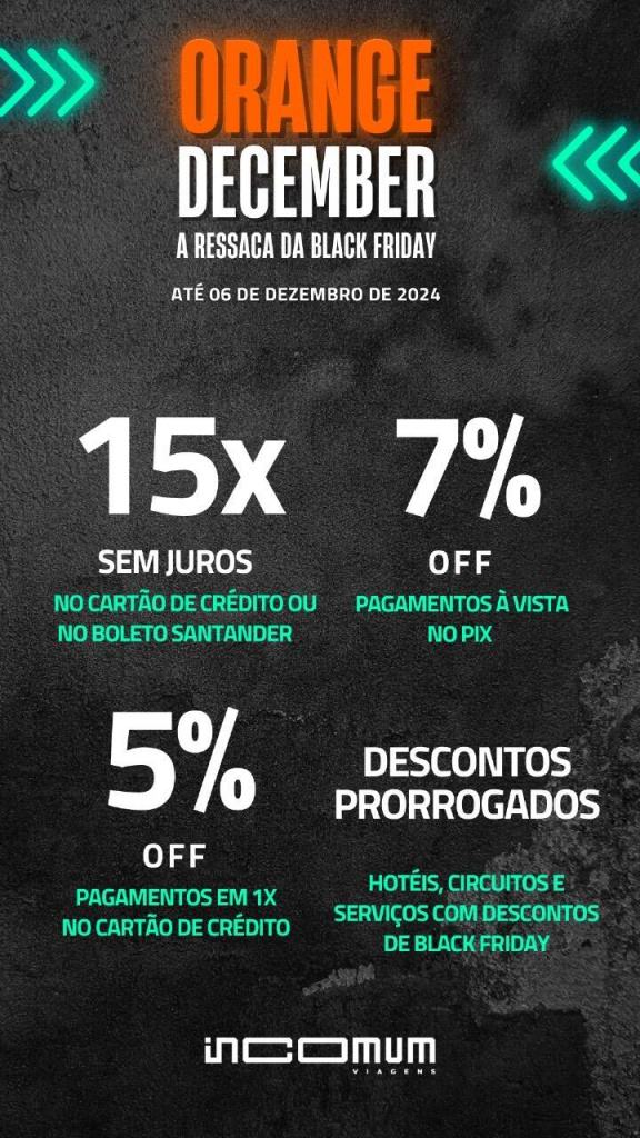 Incomum Black Friday