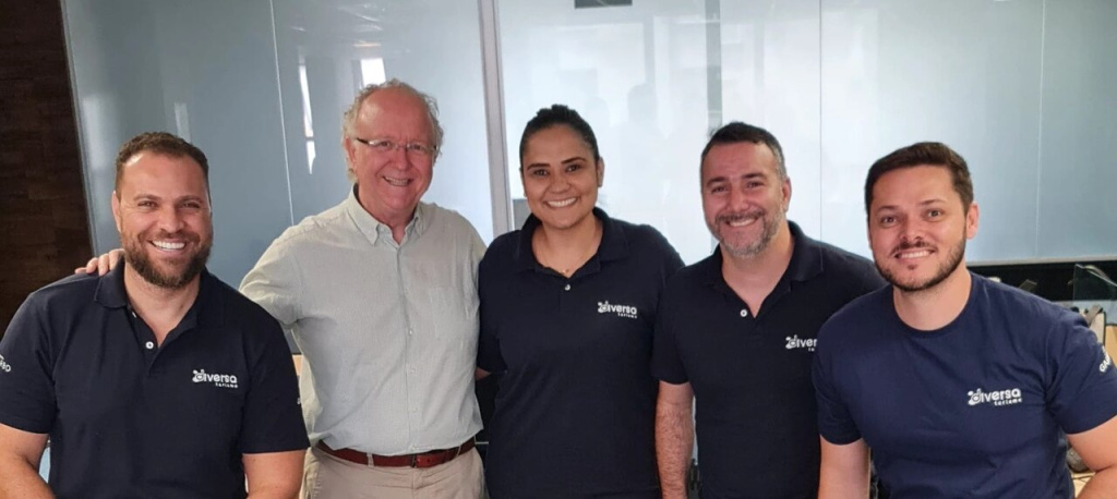 James Giacomini com equipe Diversa MG