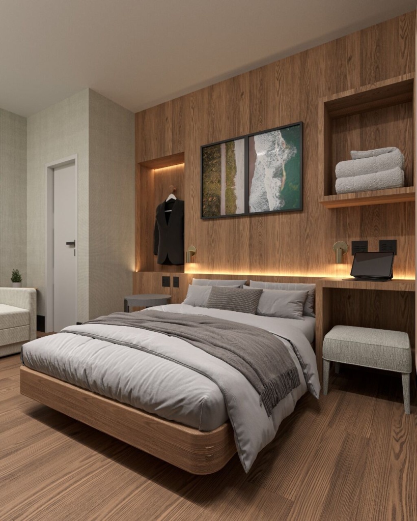 W airport rooms recife - quarto