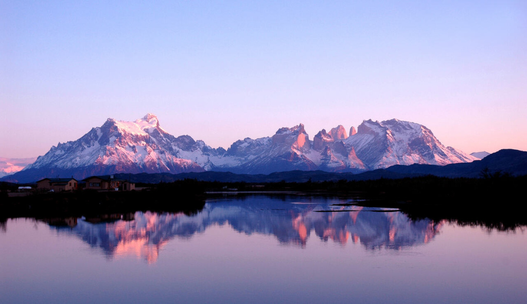 Rio serrano Torres paine