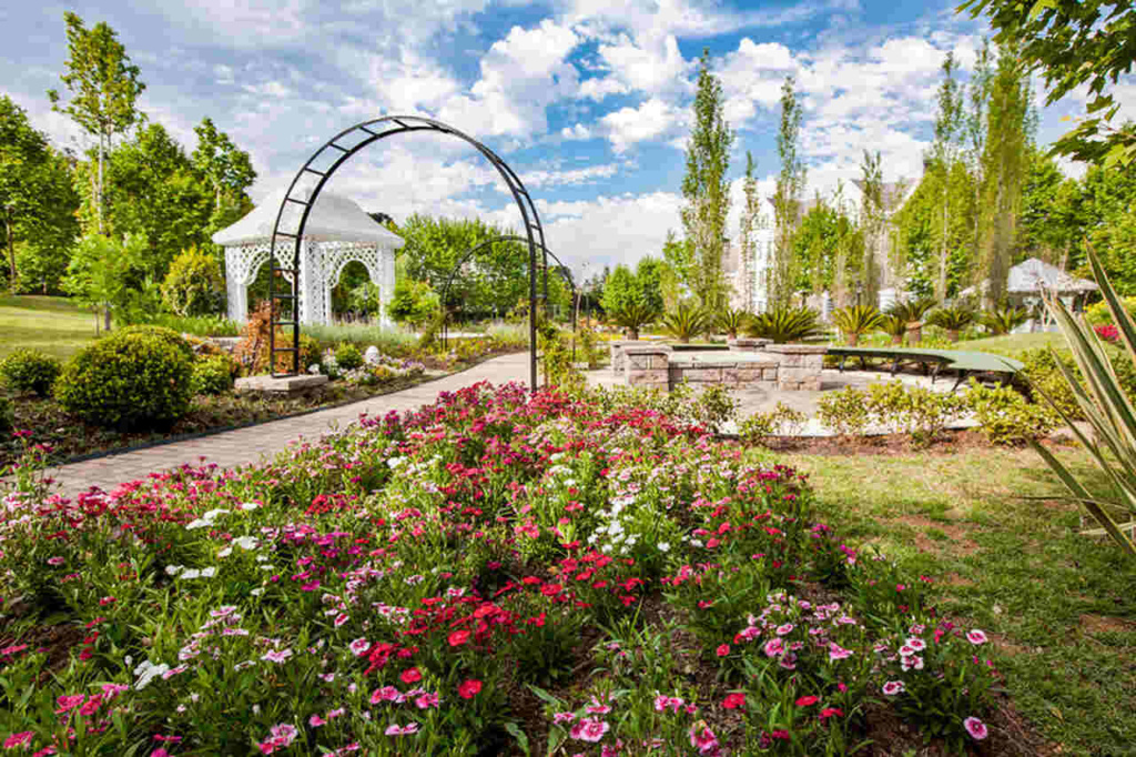 Jardins da propriedade Castelo StAndrews
