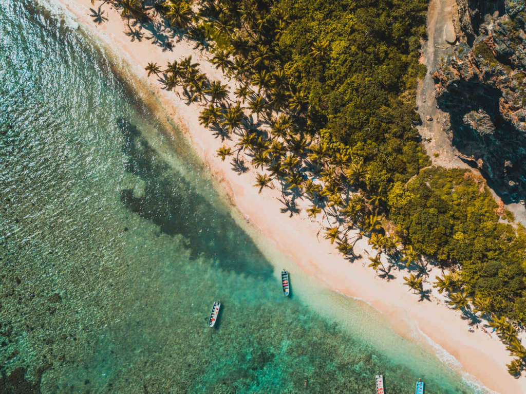 Playa Frontón. Samaná. República Dominicana
