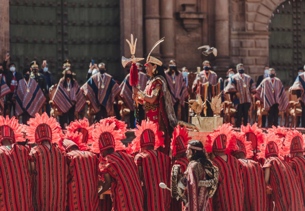 Inti Raymi 2021. Plaza de Armas de la ciudad de Cusco