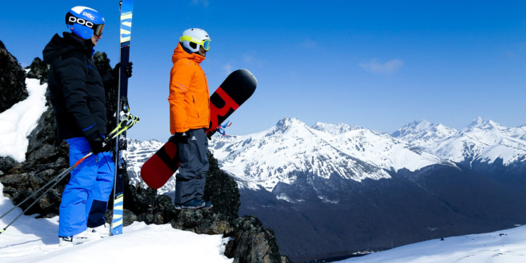 neve na Argentina - Cerro Castor