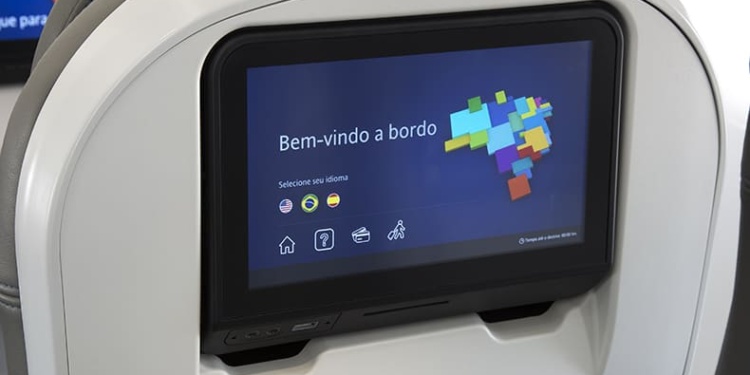 Embraer E2 - Azul bluetooth