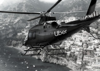 Passeio de helicóptero uber