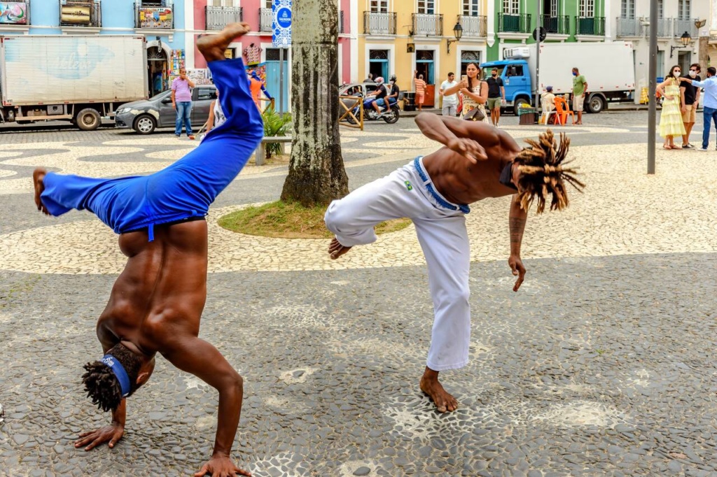 Capoeira no Pelourinho, Salvador