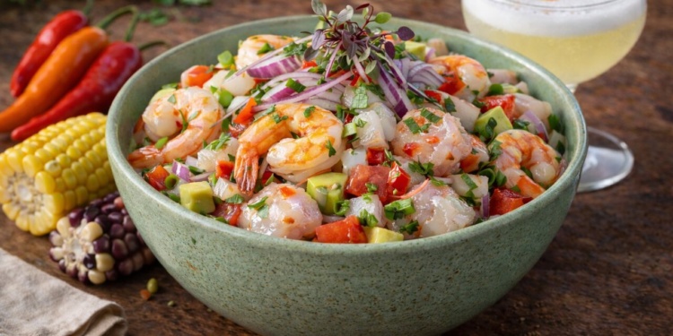 festival de comida venezuelana e peruana