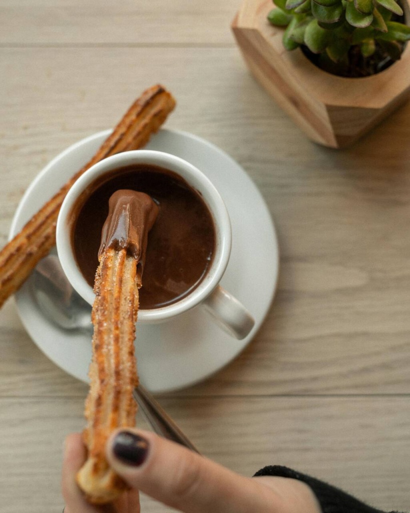 Chocolate com churros