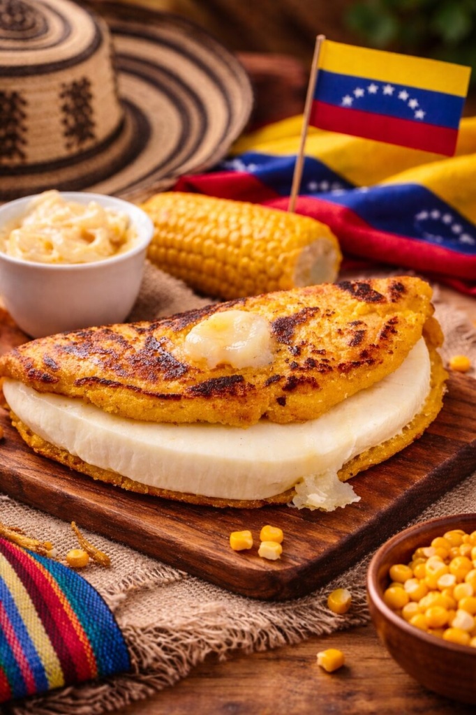 festival de comida venezuelana e peruana