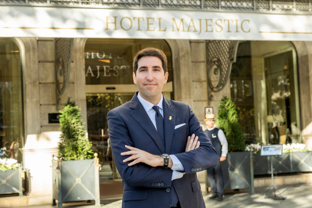 Luis Cobo, diretor do Majestic Hotel & Spa Barcelona