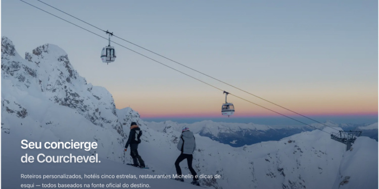 Courchevel - IA para agentes de viagens