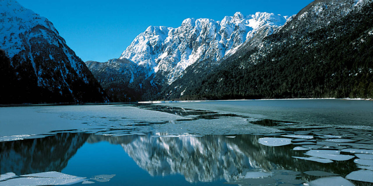 Lagos inverno Cruce Andino