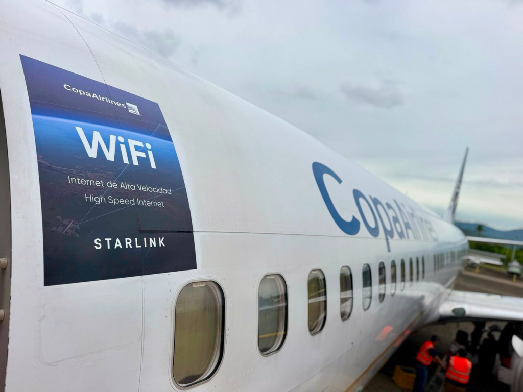 Copa Airlines Starlink