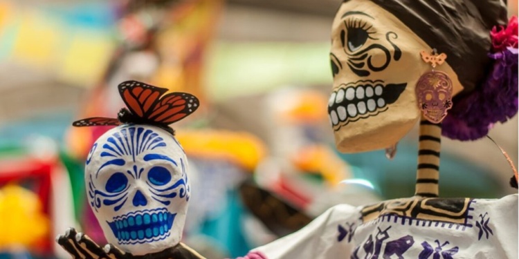 Dia dos mortos caribe mexicano